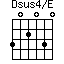 Dsus4/E=302030_1