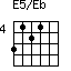 E5/Eb=3121_4