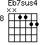 Eb7sus4=NN1122_8