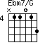 Ebm7/G=N11013_4