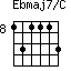 Ebmaj7/C=131113_8