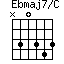 Ebmaj7/C=N30343_1