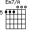 Em7/A=111000_5