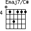 Emaj7/C#=013111_4