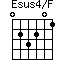 Esus4/F=023201_1