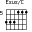 Esus/C=333111_5