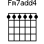 Fm7add4=111111_1