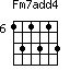 Fm7add4=131313_6