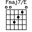 Fmaj7/E=003210_1