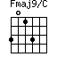 Fmaj9/C=3013_1
