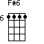 F#6=1111_6
