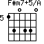 F#m7+5/A=130330_5