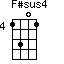 F#sus4=1301_4