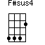F#sus4=4442_1