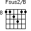 Fsus2/B=112311_8