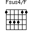 Fsus4/F=133311_1
