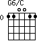 G6/C=110011_0