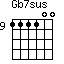 Gb7sus=111100_9