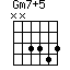Gm7+5=NN3343_1