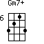 Gm7+=3213_6