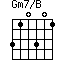 Gm7/B=310301_1