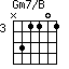 Gm7/B=N31101_3