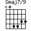 Gmaj7/9=N04433_1