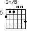 Gm/B=211003_5