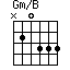 Gm/B=N20333_1