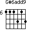G#6add9=111313_6