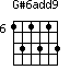 G#6add9=131313_6