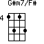 G#m7/F#=1313_4