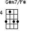 G#m7/F#=3133_4