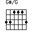 G#/G=331113_1