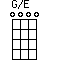 G/E=0000_1