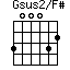 Gsus2/F#=300032_1