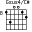 Gsus4/C#=130012_8