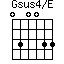 Gsus4/E=030033_1