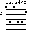 Gsus4/E=030331_3