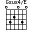 Gsus4/E=032030_1