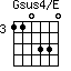 Gsus4/E=110330_3