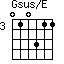 Gsus/E=010311_3