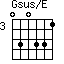 Gsus/E=030331_3