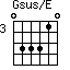 Gsus/E=033310_3