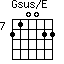 Gsus/E=210022_7