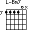 Bm7=11110N_7