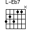 Eb7=32311N_1