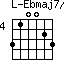 Ebmaj7/Bb=310023_4