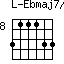 Ebmaj7/Bb=311133_8