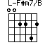 F#m7/B=002242_1
